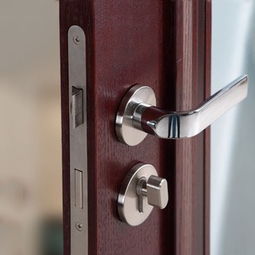 TATA木门铝合金免漆五金锁具,双锁舌不锈钢纯铜锁具,型号 001