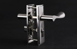 简约欧式室内静音拉丝门锁机械执手锁具钢机械门锁